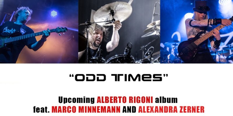 ALBERTO RIGONI Announces Solo Guitarist And Keyboard Player Alexandra Zerner To "Odd Times" Line-Up!