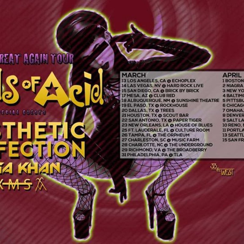 LORDS OF ACID Set to MAKE ACID GREAT AGAIN Across America!!!