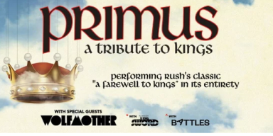 PRIMUS TO PAY TRIBUTE TO RUSH