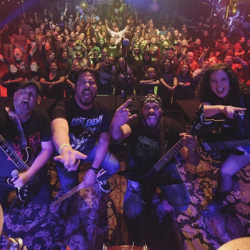 Overt Enemy release video for "Blood God"