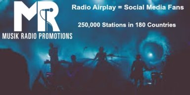 Your music on Radio. 180 countries. 250,000 stations.