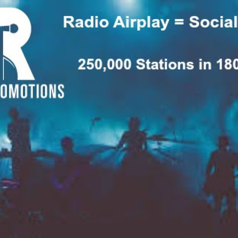 Your music on Radio. 180 countries. 250,000 stations.