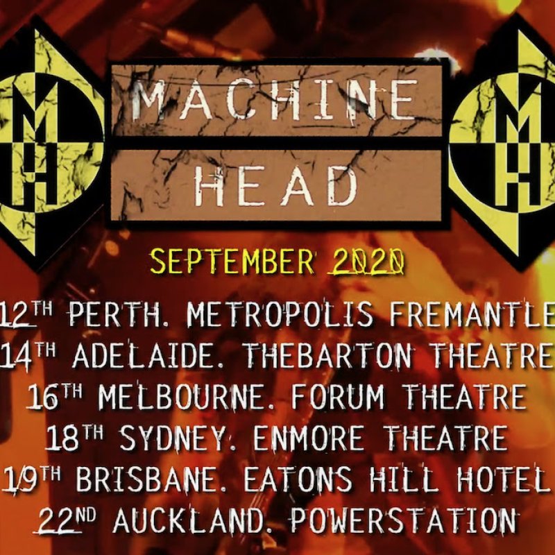Machine Head Australia / New Zealand Tour Dates Announced!!