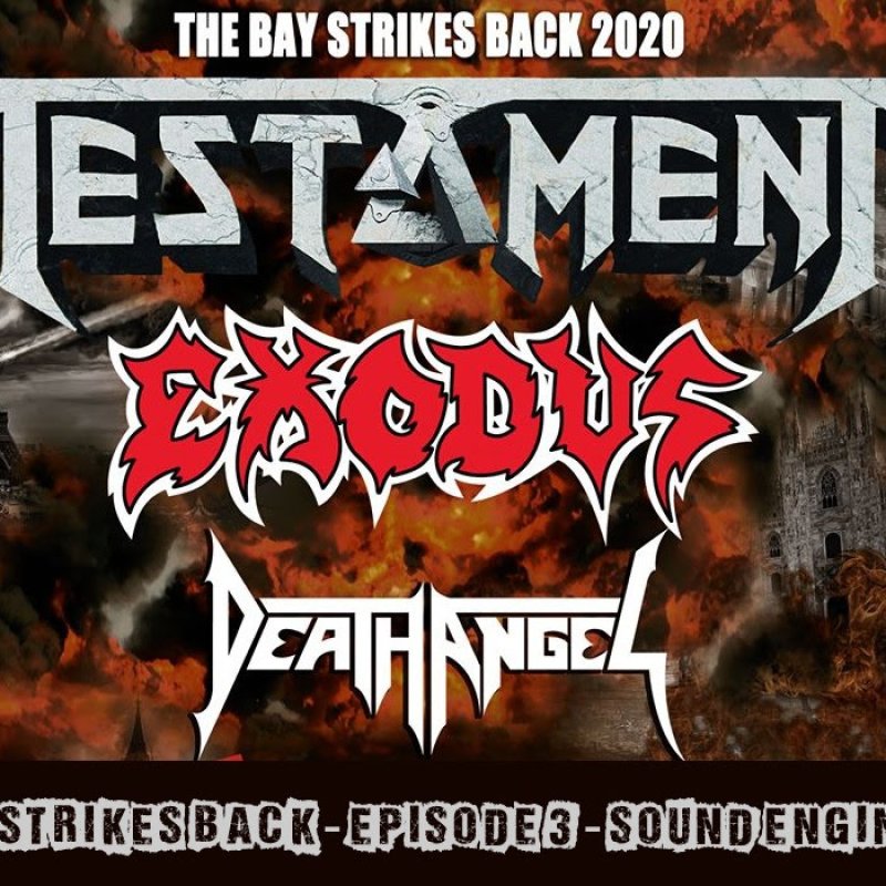 Watch New 'Bass Strikes Back' Video From The Bay Strikes Back Tour, Feat. Sound Engineers Of TESTAMENT, EXODUS, DEATH ANGEL!