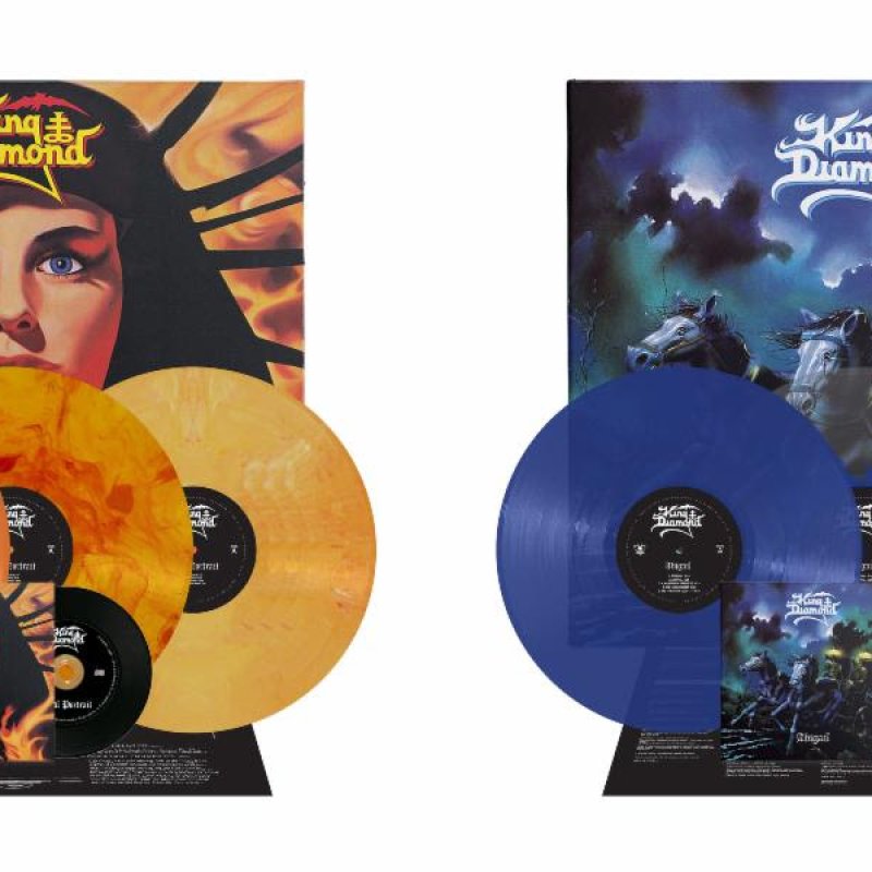 King Diamond: 'AbigaiI', 'Fatal Portrait' CD & LP re-issues now available via Metal Blade Records