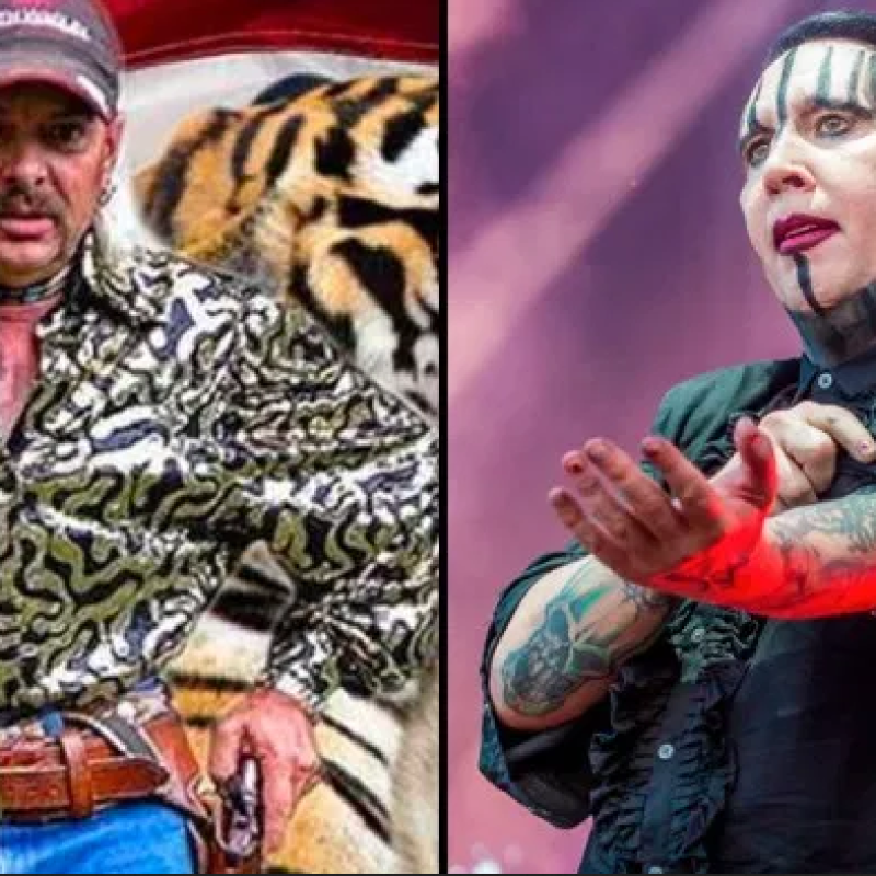 Tiger King's Joe Exotic Asked MARILYN MANSON For A Political Endorsement