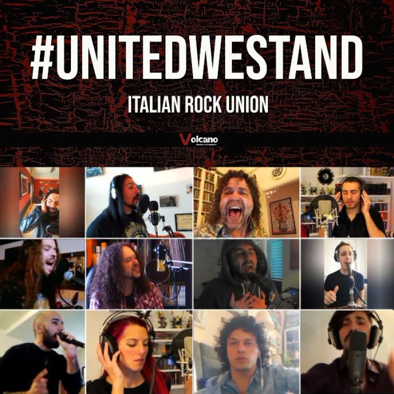 #UNITEDWESTAND - Italian Rock And Metal Artists Against Covid-19, Feat. Members Of RHAPSODY OF FIRE, DGM, TIGERS OF PAN TANG, EXTREMA And More