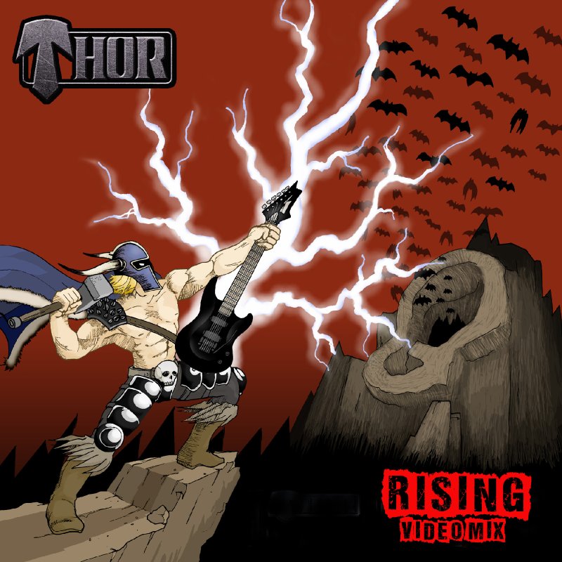 During the Corona Virus Lockdown, Thor collaborator, Kevin Stuart Swain Re-Records Rising with Rainbow Keyboardist David Stone