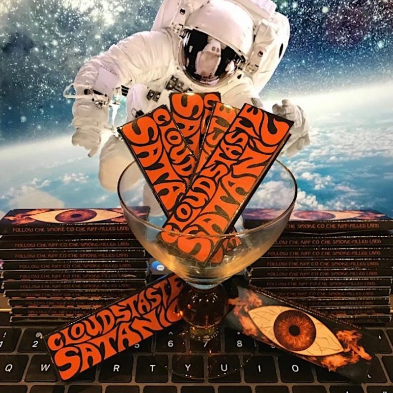 New from Clouds Taste Satanic: Custom Clouds Rolling Papers