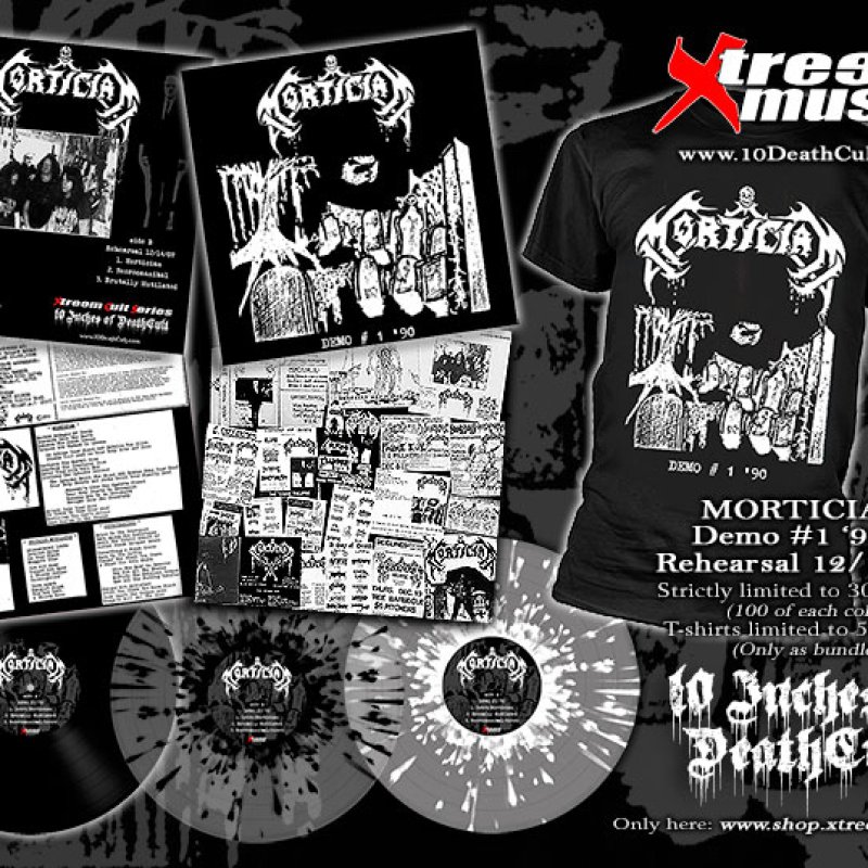 MORTICIAN: Pre-order for 10" vinyl & T-Shirt available now!