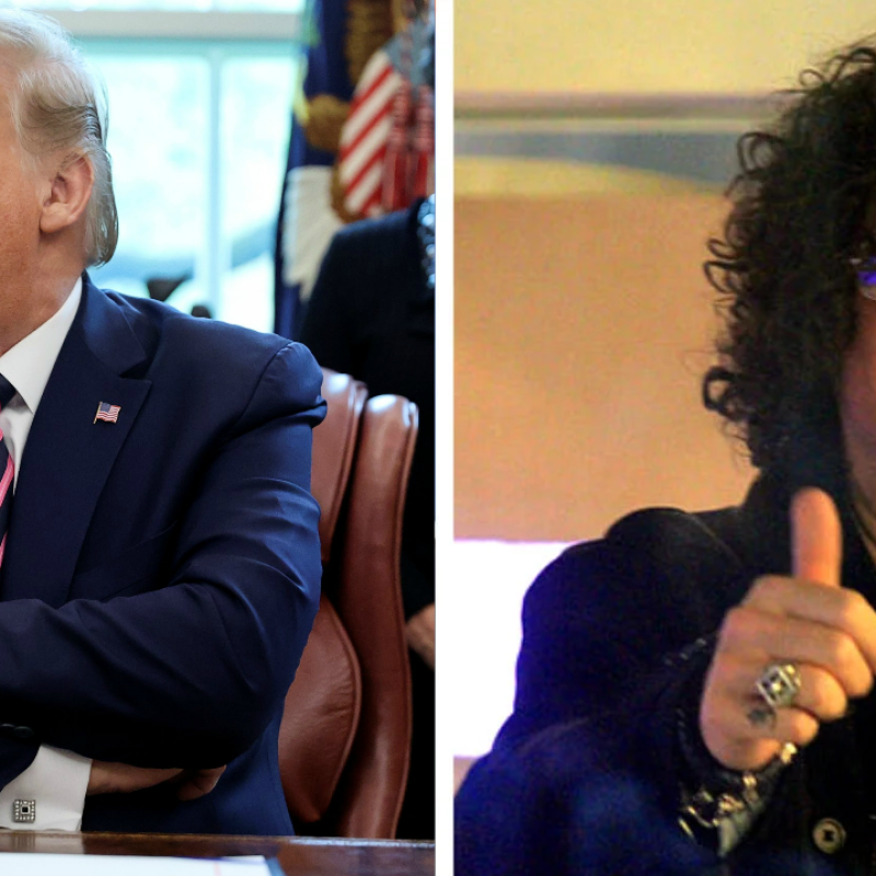 Howard Stern Urges Trump Fans to Drink Bleach Together and &lsquo;Drop Dead&rsquo;