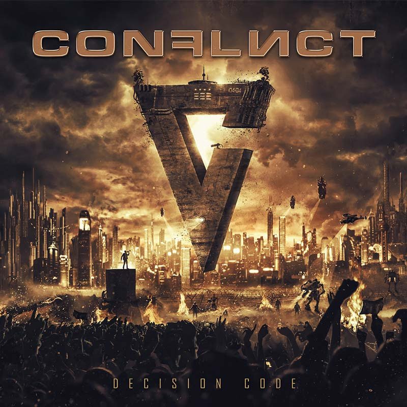 Decision Code is here - the colossal new album from Russian industrial death metal titans CONFLICT - featuring Burton C Bell of Fear Factory!