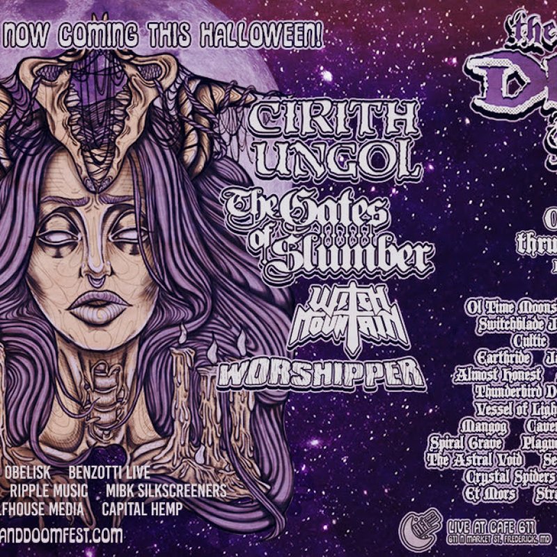 MARYLAND DOOM FEST 2020 Rescheduled OCT. 29 - NOV. 01 - Halloween Weekend; Cirith Ungol, Blood Ceremony, Speedealer, The Gates Of Slumber + More!