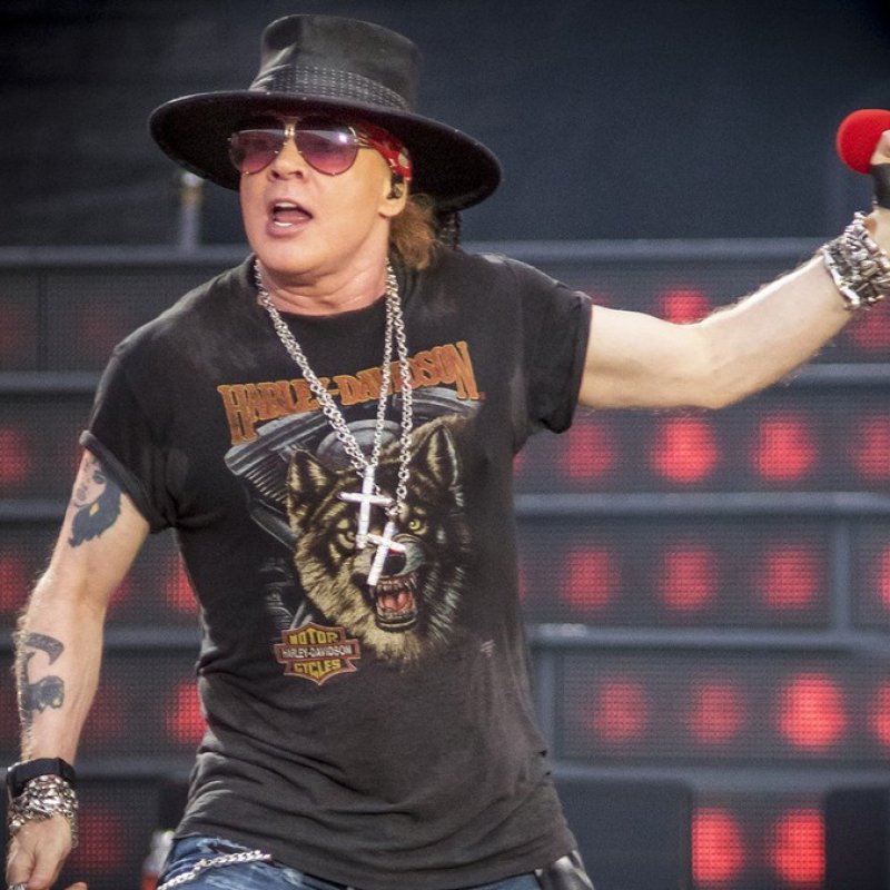 AXL CRITICIZES PROTESTERS