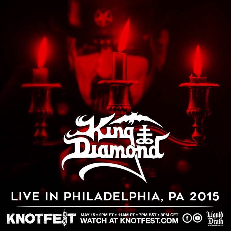King Diamond to stream 'Songs for the Dead: Live at the Fillmore in Philadelphia' on May 15th