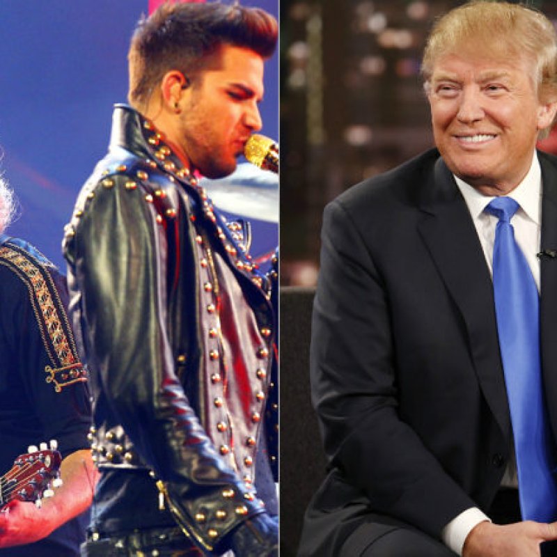 QUEEN's ADAM LAMBERT Wants DONALD TRUMP To Speak Less