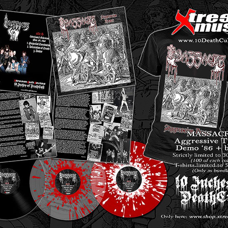 MASSACRE: Pre-order for 10" vinyl & T-Shirt available now