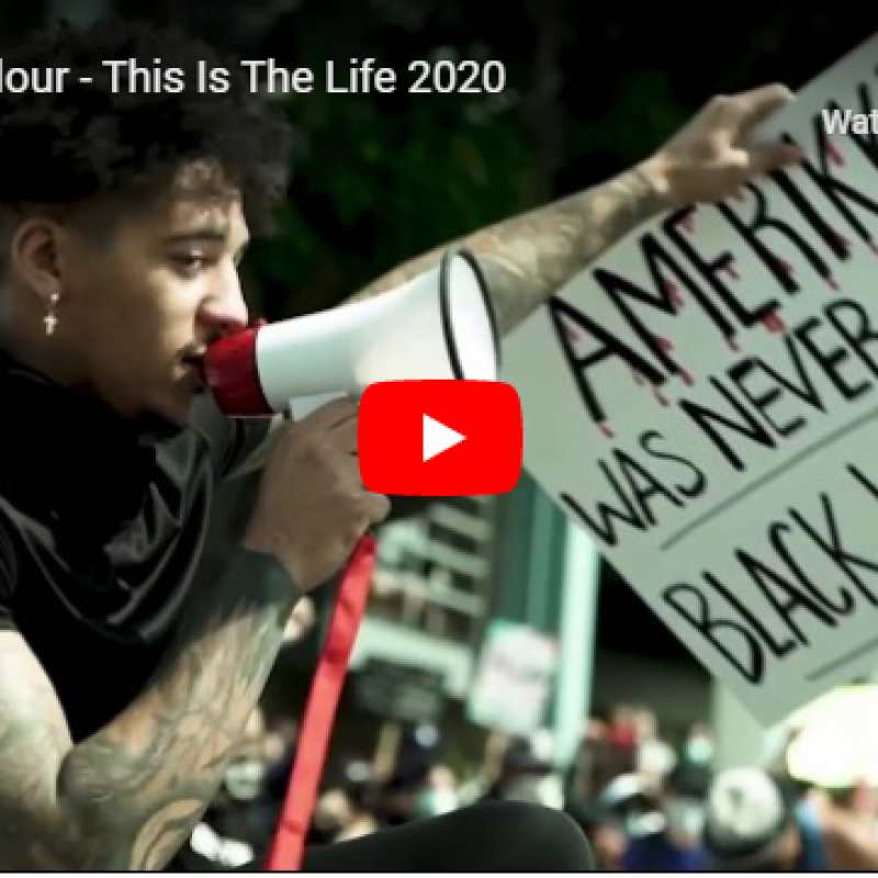 LIVING COLOUR 2020 Video 'This Is The Life' Featuring Footage Of GEORGE FLOYD Protests