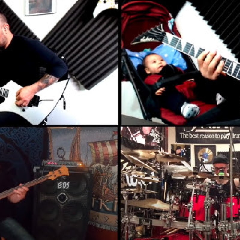 TESTAMENT And OVERKILL Members Feat. On DEATH's 'Overactive Imagination' Quarantine Jam Video!
