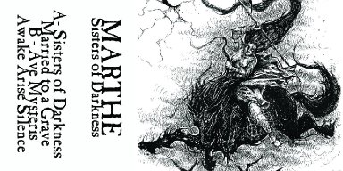 CALIGARI RECORDS is proud to present MARTHE's striking debut EP, Sisters of Darkness, on cassette tape format.