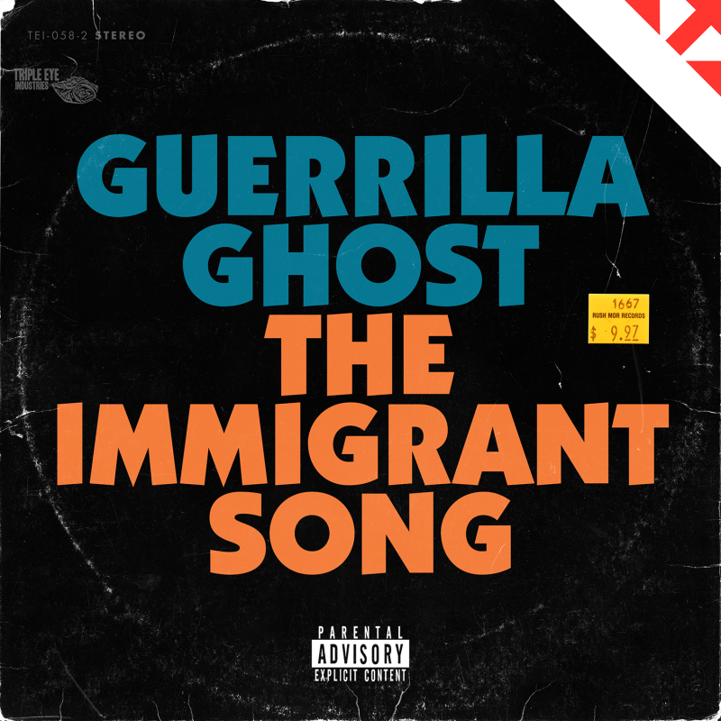 GUERRILLA GHOST RELEASE BRAND NEW SINGLE - 'THE IMMIGRANT SONG'