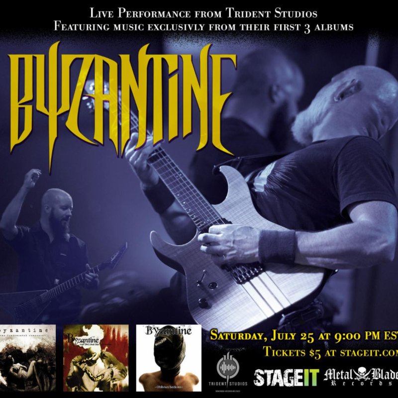 Byzantine's Chris "OJ" Ojeda launches "quarantine jam" video of Metallica's "The Shortest Straw" with members of Bad Wolves, Vio-lence, Five Finger Death Punch, Metal Allegiance; Byzantine announces livestream performance at Trident Music Facility on July 25th