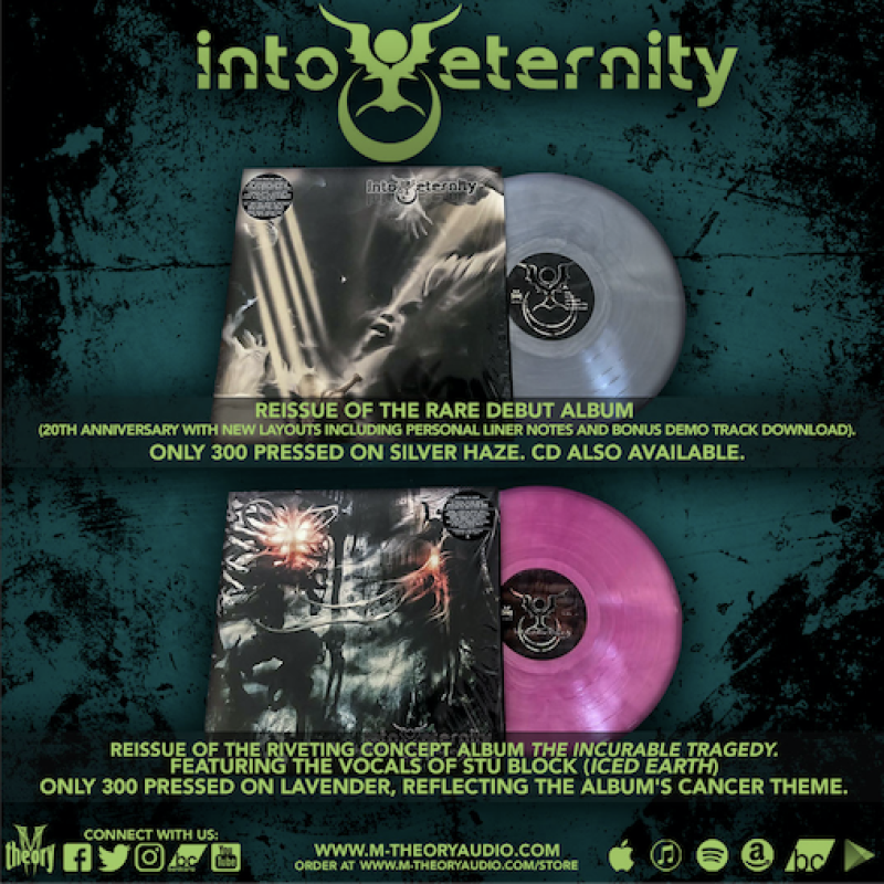 VINYL REISSUES OF TWO CLASSIC INTO ETERNITY ALBUMS DUE IN AUGUST