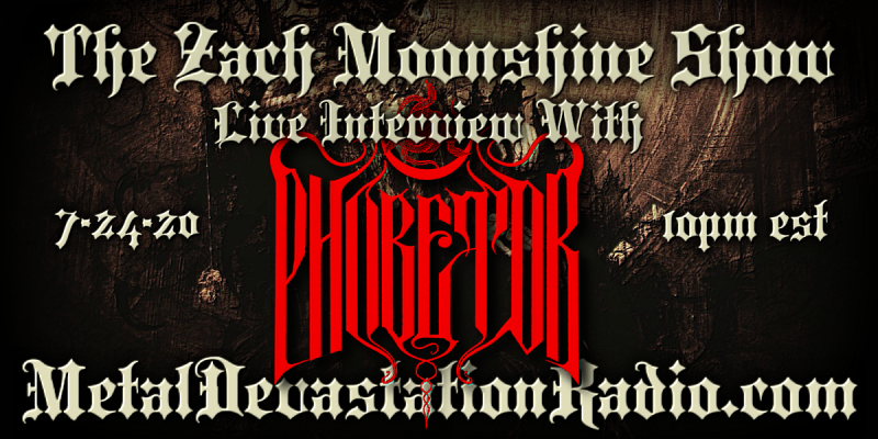 Phobetor - Live Interview - The Zach Moonshine Show