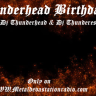 Thunderheads Birthday Bash Show Today 5pm est 