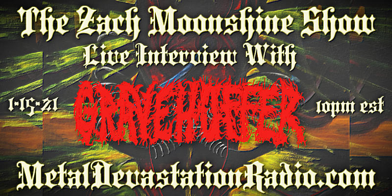 Gravehuffer - Live Interview - The Zach Moonshine Show