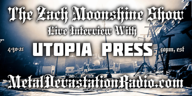 Utopia Press - Live Interview - The Zach Moonshine Show