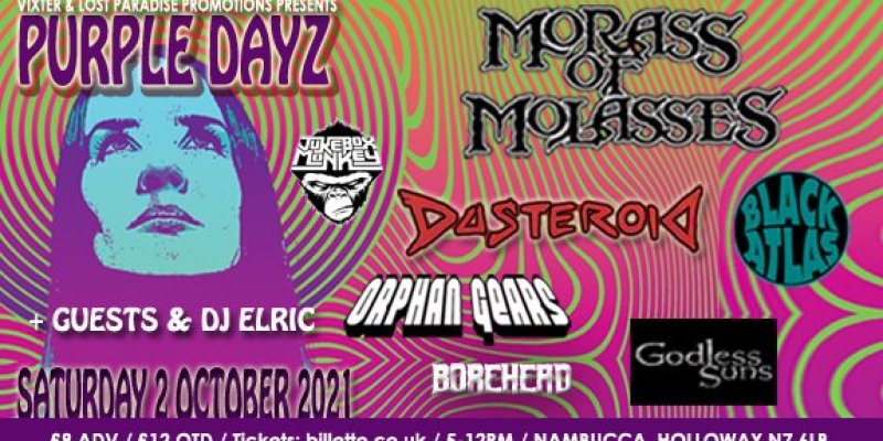 Purple Dayz: Morass of Molasses / Dusteroid + guests