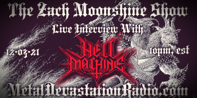 Hell Machine - Live Interview - The Zach Moonshine Show