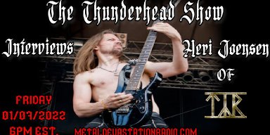 The thunderhead show exclusive Interview with Heri Joensen Of band tyr 
