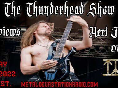 The thunderhead show exclusive Interview with Heri Joensen Of band tyr 