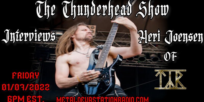 The thunderhead show exclusive Interview with Heri Joensen Of band tyr 