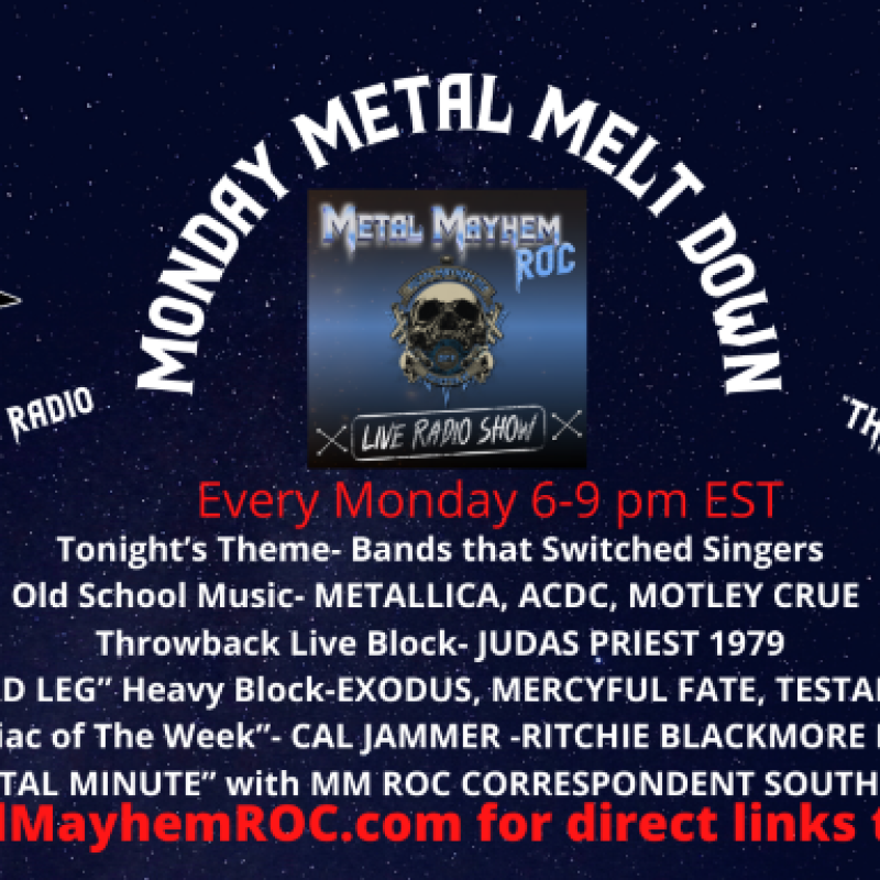 Metal Mayhem ROC LIVE