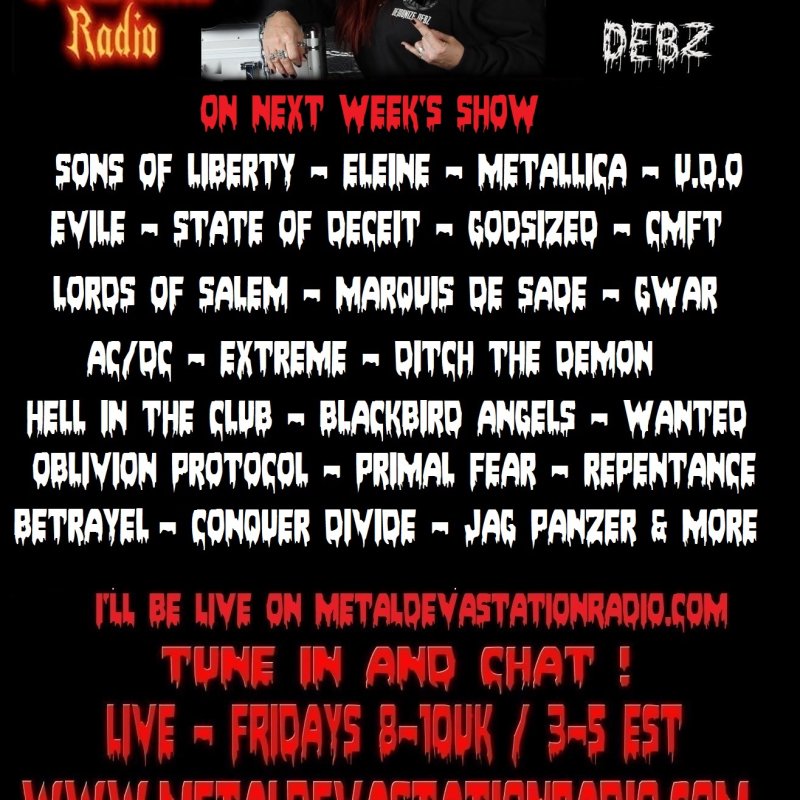 The Mistress's Pit with Demonize Debz  3-5 EST/8-10 UK