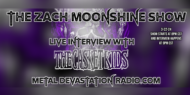 The Casket Kids - Live Interview - The Zach Moonshine Show