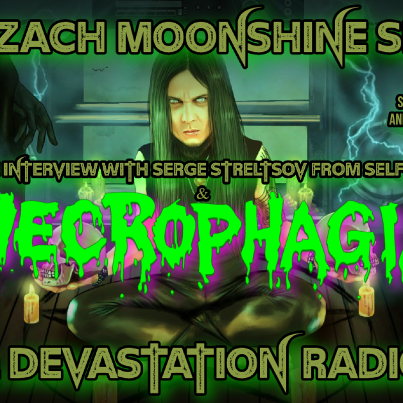 Necrophagia - Selfgod - Live Interview - The Zach Moonshine Show