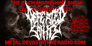 Defeated Sanity - Live Interview - The Zach Moonshine Show