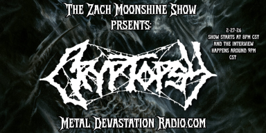 FRIDAY NIGHT: MATT MCGACHY OF CRYPTOPSY UNLEASHED