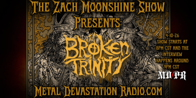 BROKEN TRINITY LIVE TONIGHT ON METAL DEVASTATION RADIO