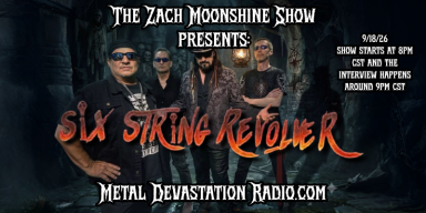 KEVIN &ldquo;RAVENHAWK&rdquo; CAIN OF SIX STRING REVOLVER - THE ZACH MOONSHINE SHOW