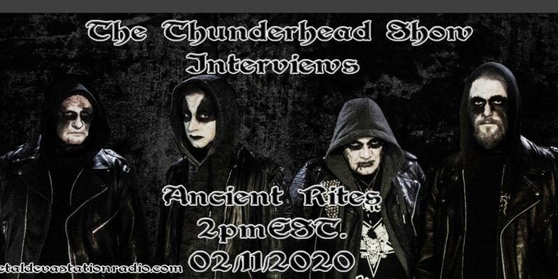 Thunderhead Show Interviews Erik From Band Ancient Rites