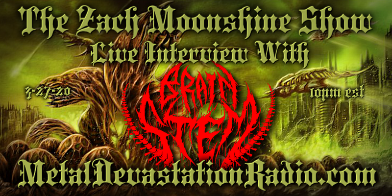 Brain Stem - Live Interview - The Zach Moonshine Show