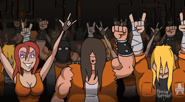 Metal Head Gifs