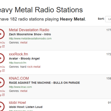 number 1 on shoutcast