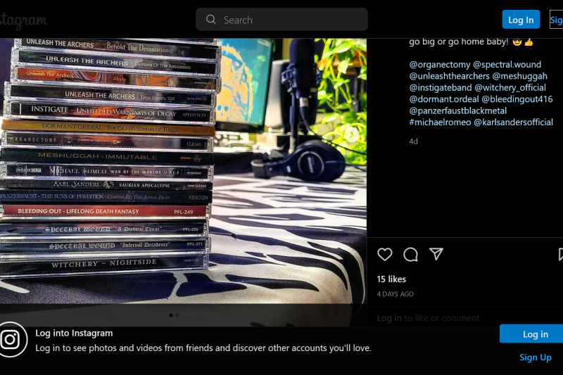 Screenshot 2022-07-31 at 14-44-15 Evisceradio on Instagram 1_5th of the birthday ts hath arrived! Don't fuck around when it comes to gettin' them records it's go big or go home baby!  @organectomy @spectral.[...]