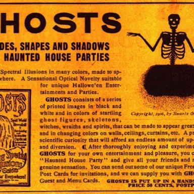 ghosts for haunted house parties